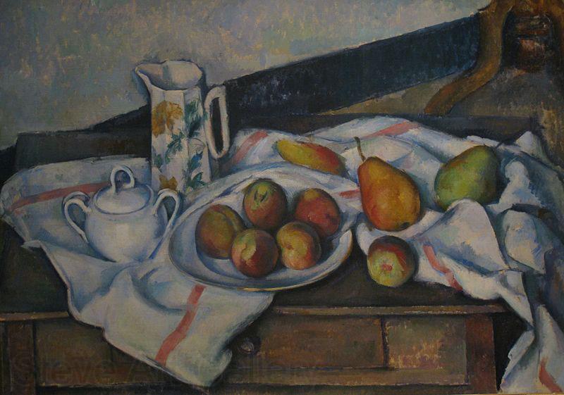 Paul Cezanne Peaches and Pears By Paul Cezanne Spain oil painting art